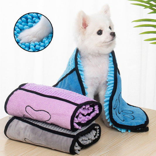 Super Absorbent Quick-Dry Pet Bath Towel